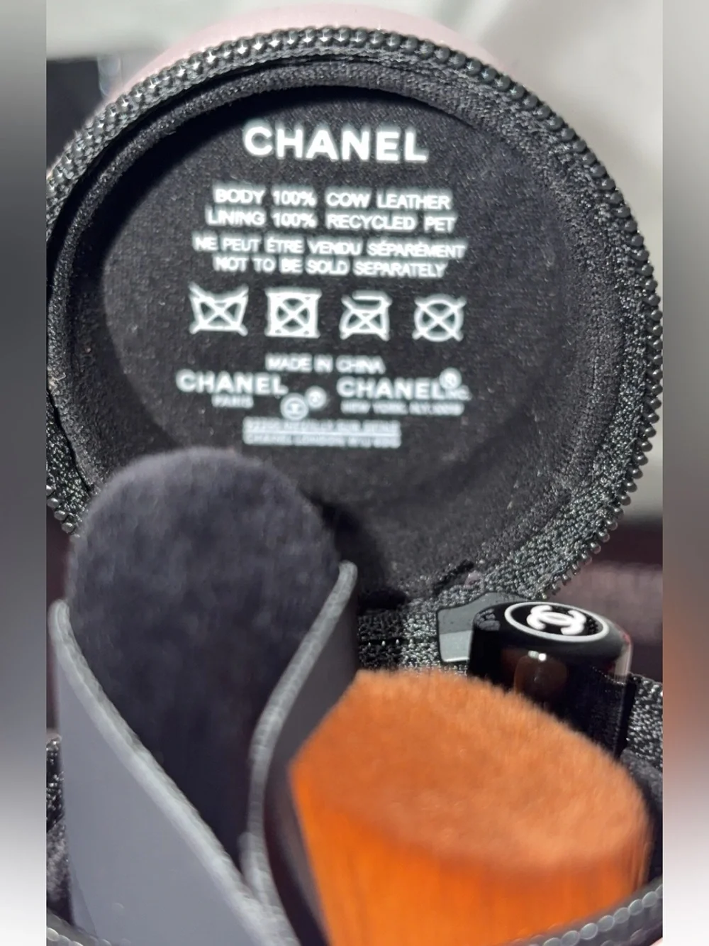 🍒 CHANEL Ballerina 111 Brush Set + Miroir Double Facettes Pink 🍒